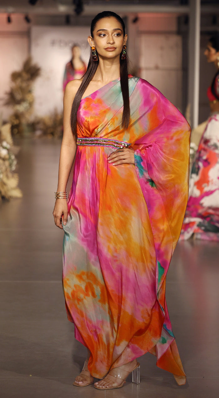 The Sunscape One Shoulder Dress