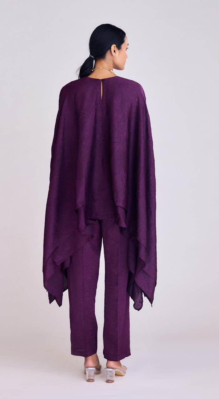 Purple Asymmetric Co-Ord Set