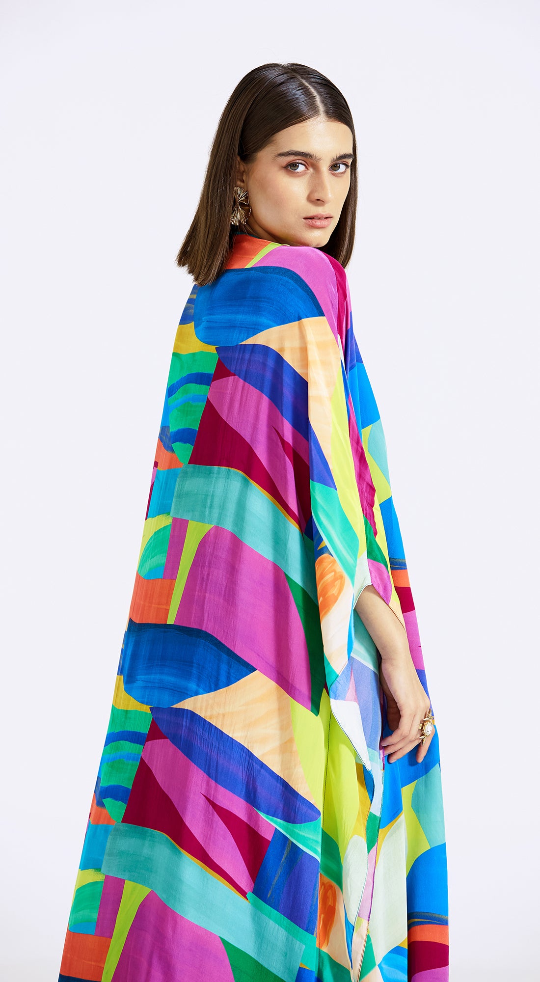 Multicolored Skirt Set