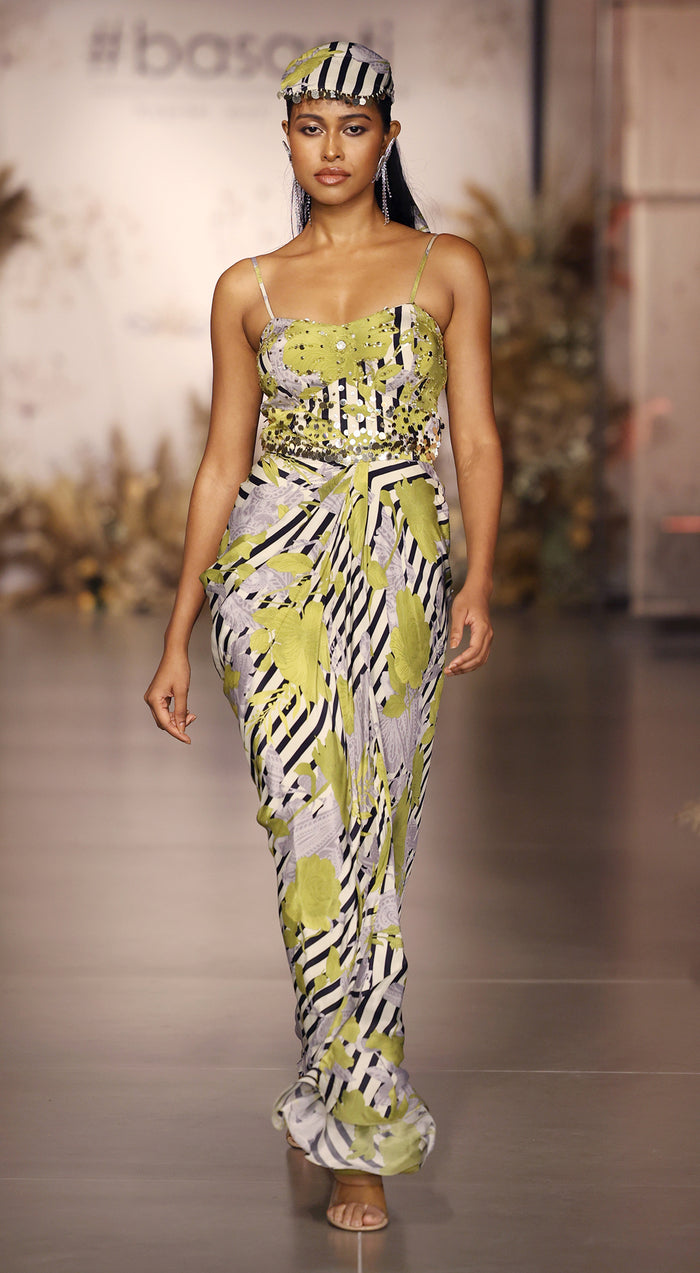 The Neon Sauvage Gown