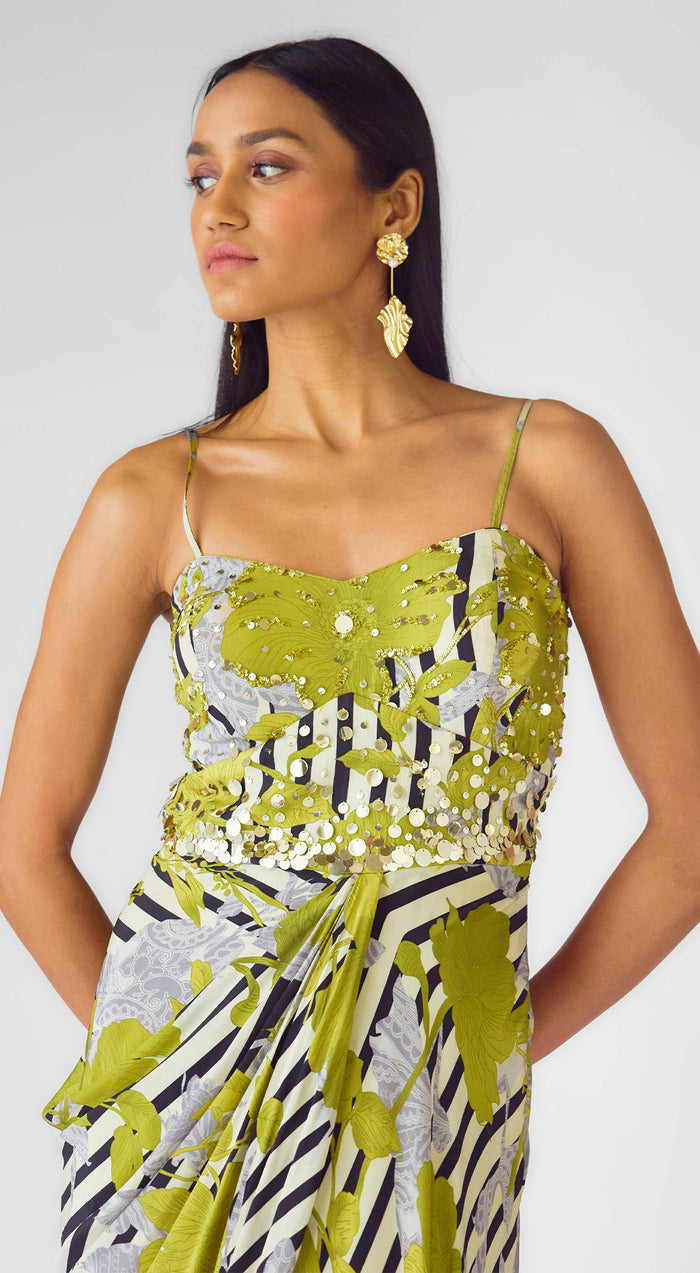 The Neon Sauvage Gown