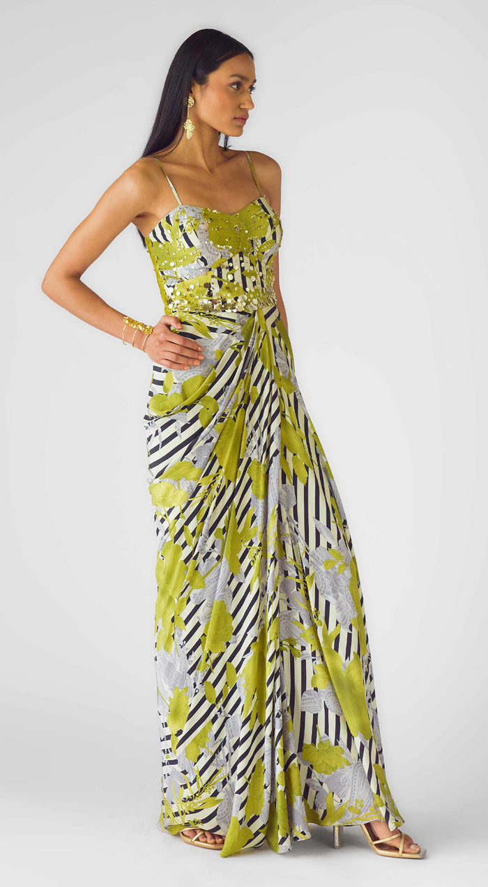 The Neon Sauvage Gown