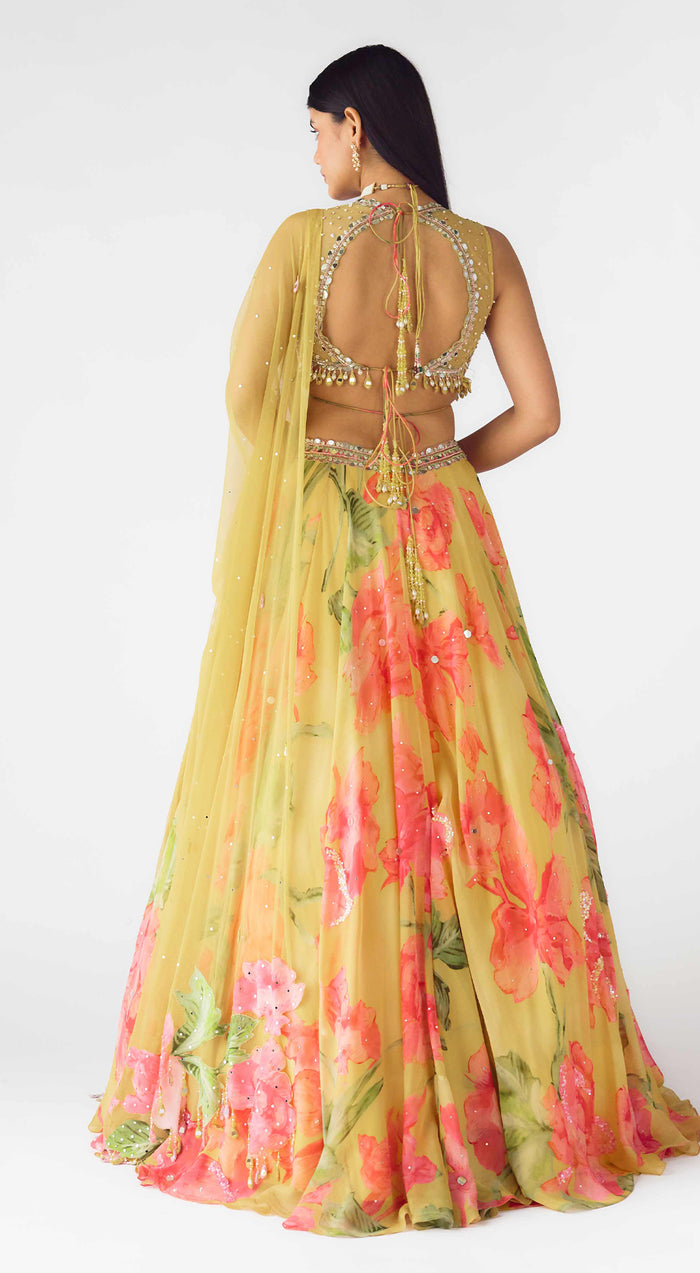 The Wild Marigold Lehenga