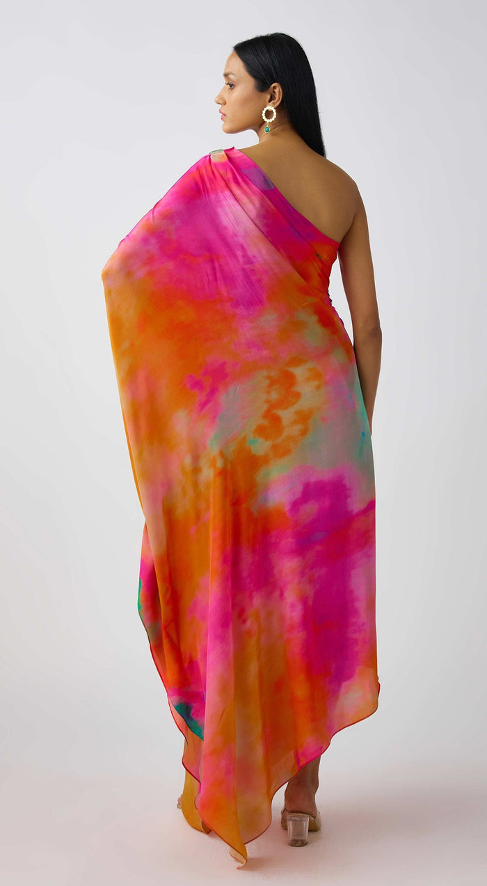 The Sunscape One Shoulder Dress