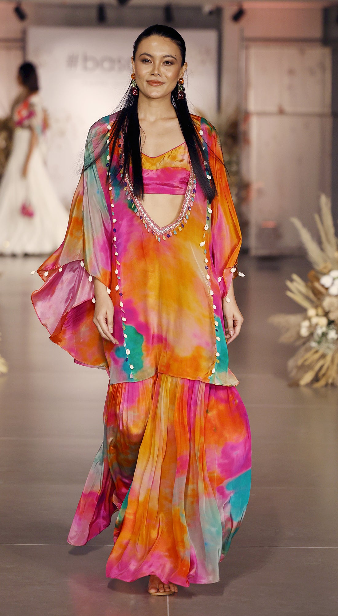 The Abstract Sunlit kaftan Set