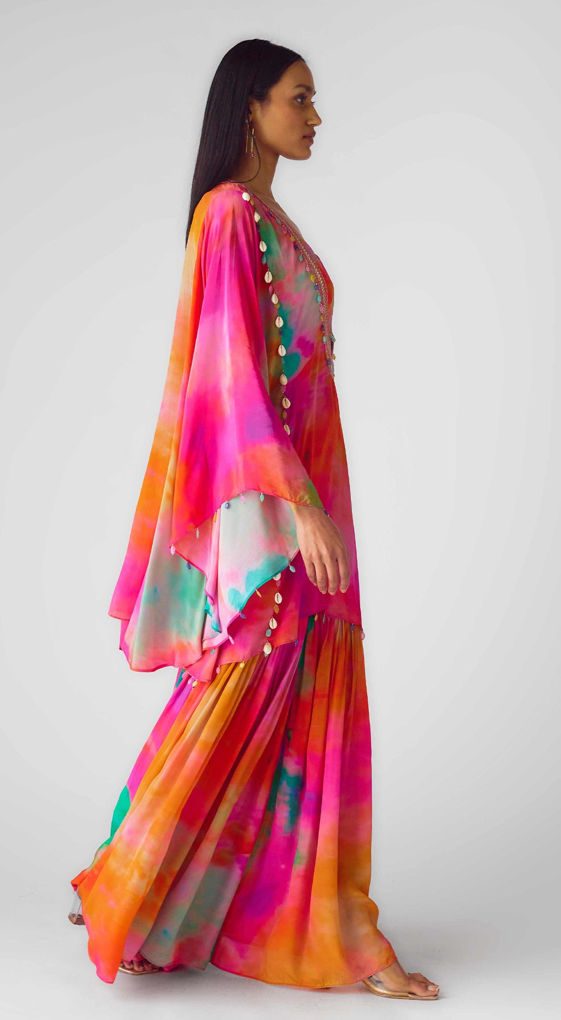The Abstract Sunlit kaftan Set