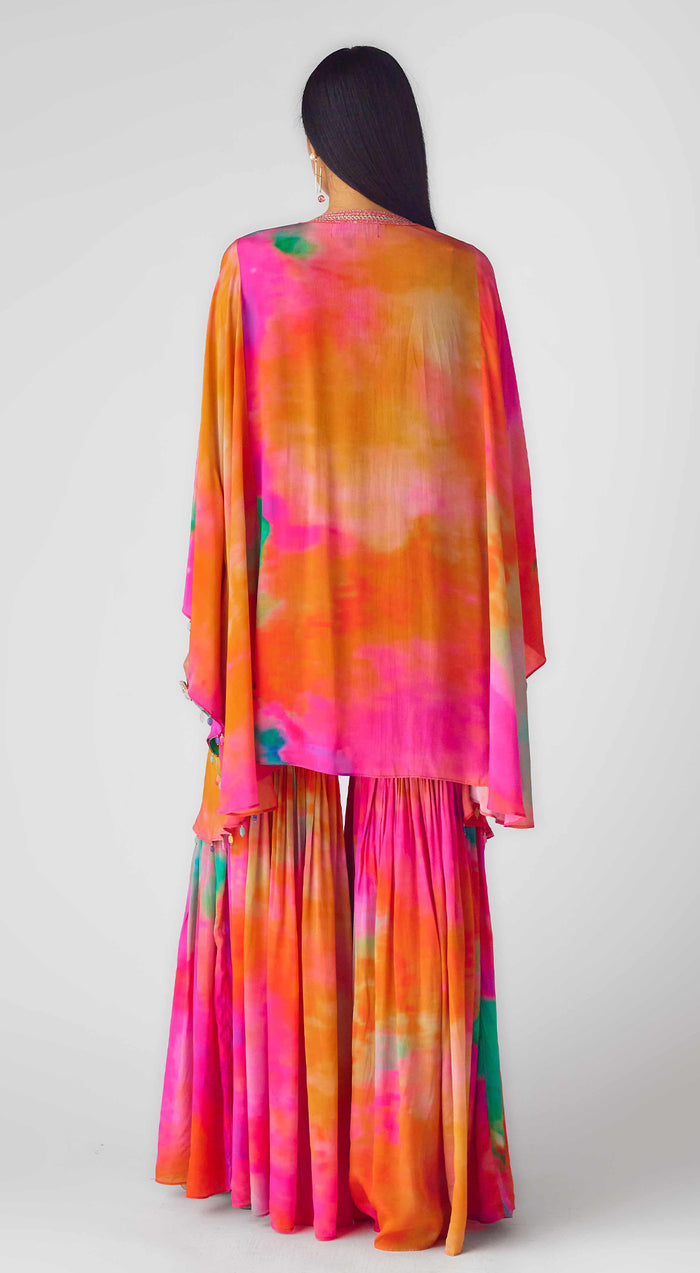 The Abstract Sunlit kaftan Set
