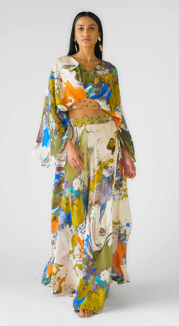 The Abstract Odyssey Skirt Set