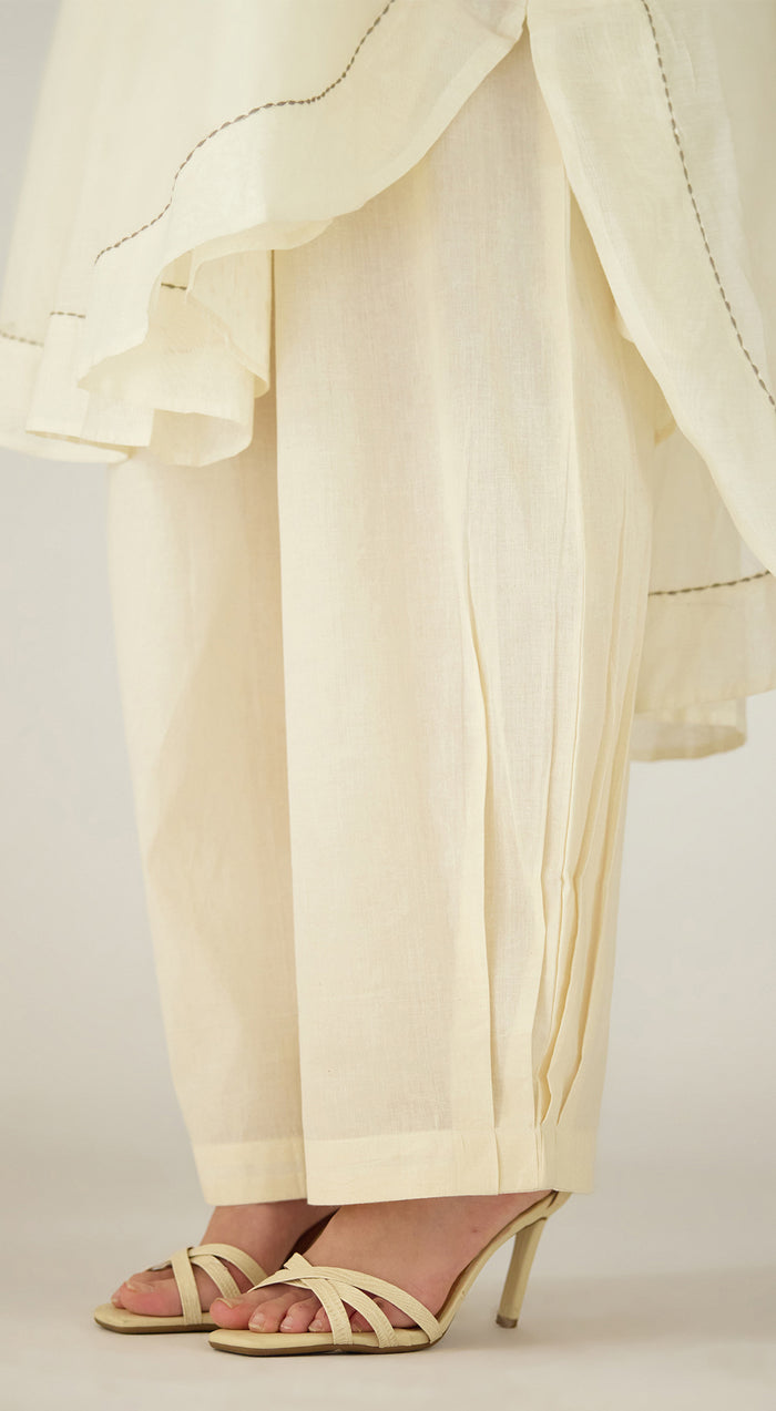 Ivory Essence Cotton Co-ord Set