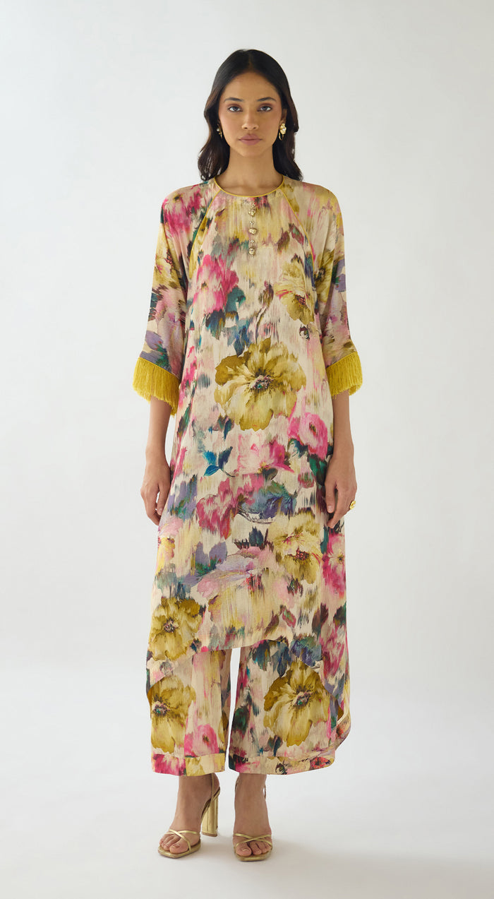 Savanna Bloom Muslin Co-ord Set