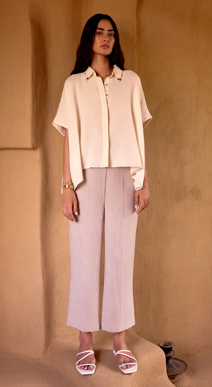 Ivory Sandstone Calm Cotton Co-ord Set