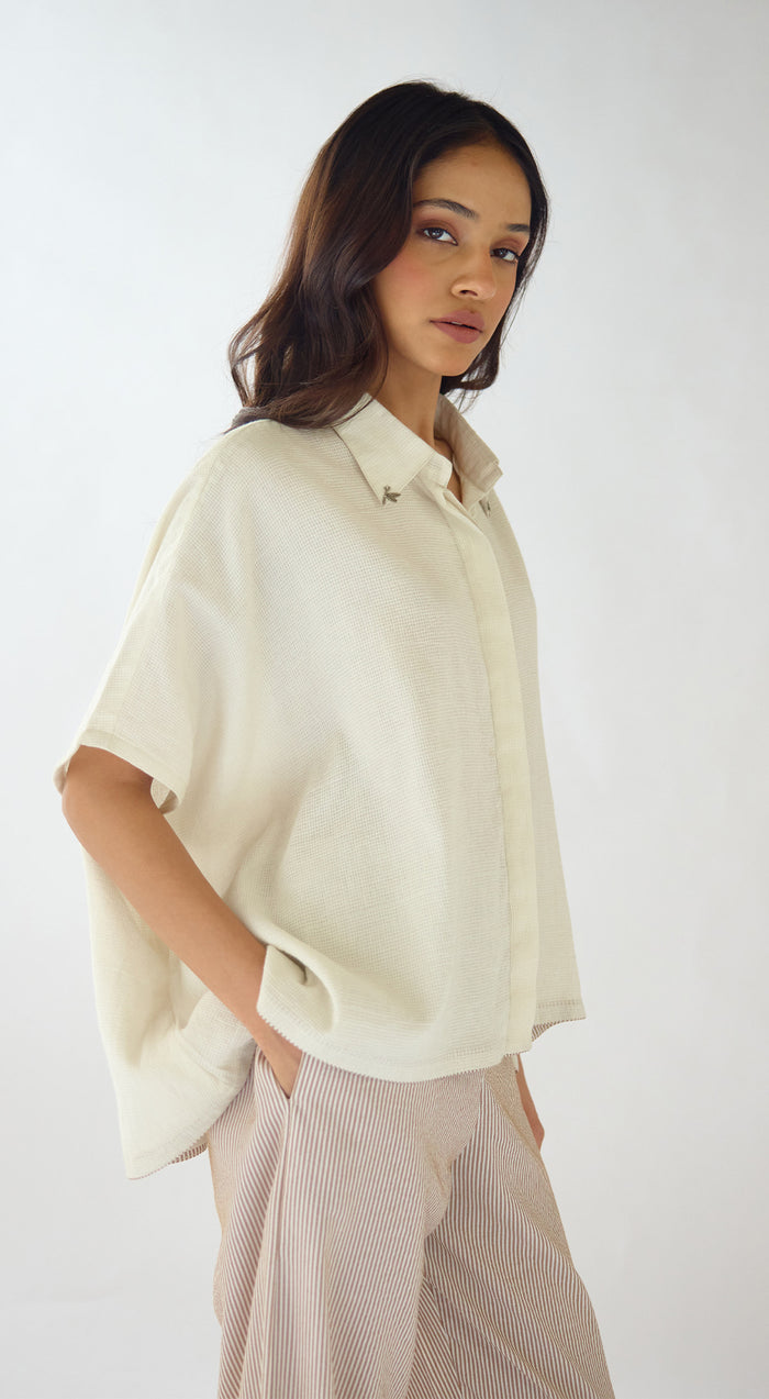 Ivory Sandstone Calm Cotton Co-ord Set