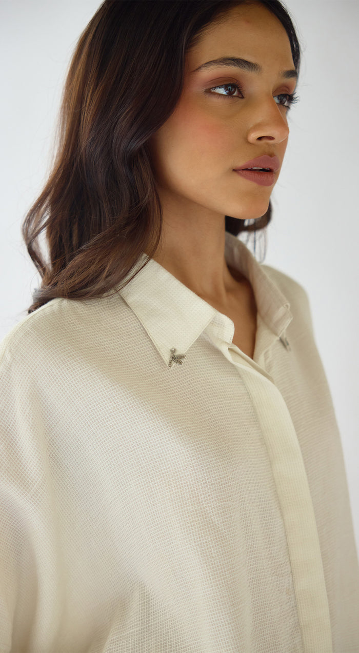 Ivory Sandstone Calm Cotton Co-ord Set