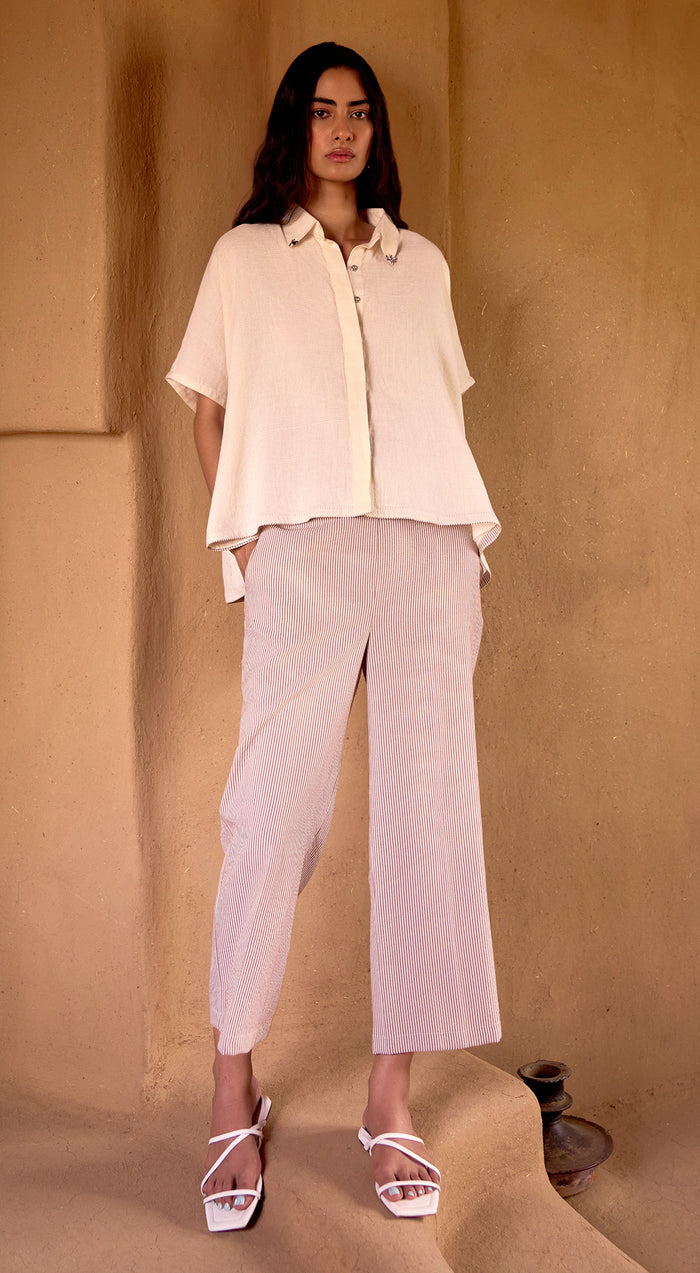 Ivory Sandstone Calm Cotton Co-ord Set