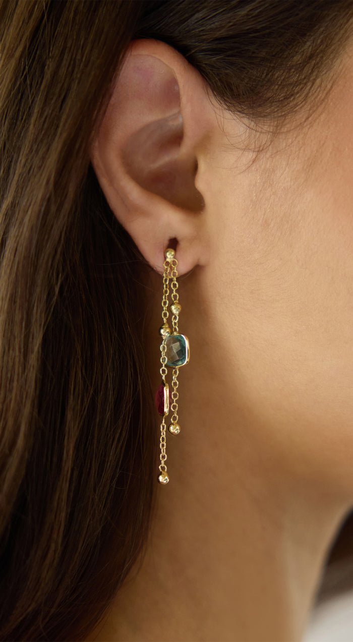 Amethyst Whisper Earrings