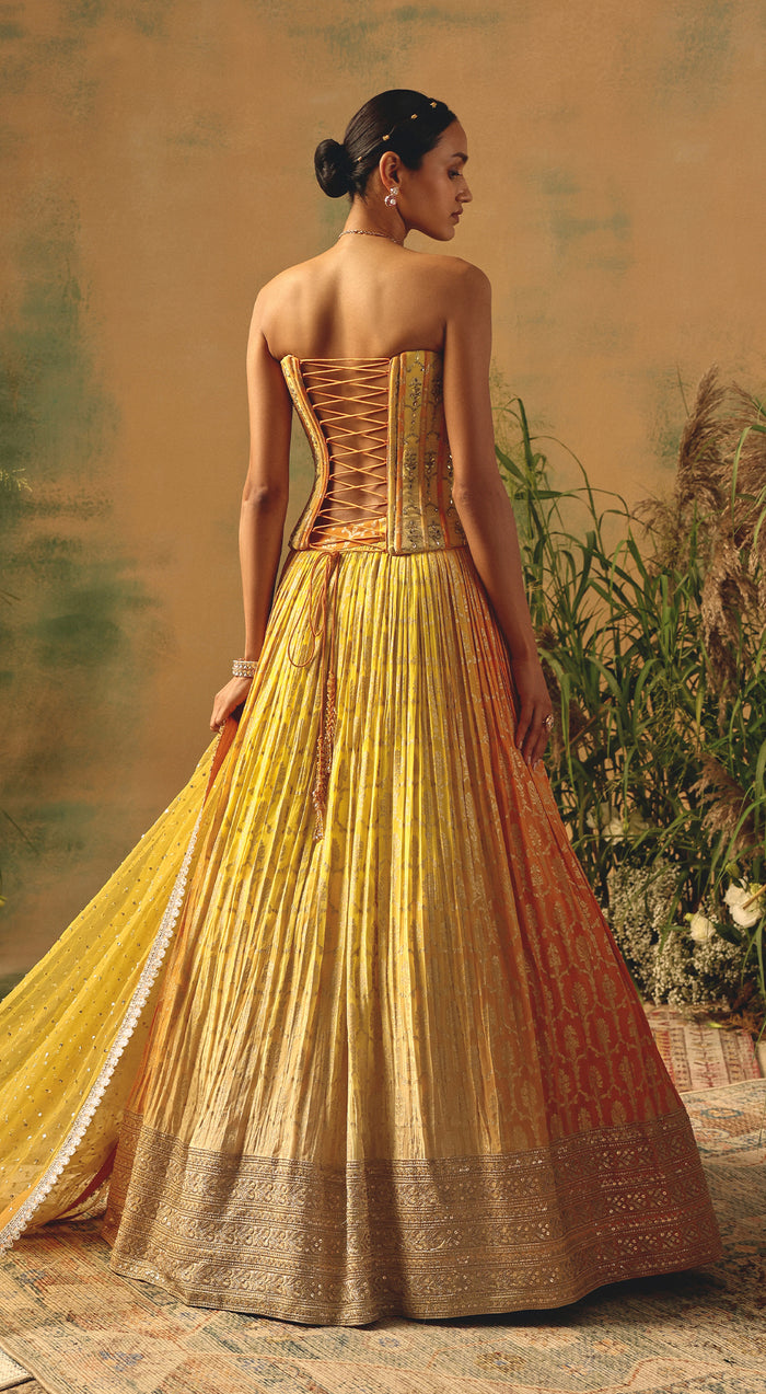 The Wild Mariposa Lehenga