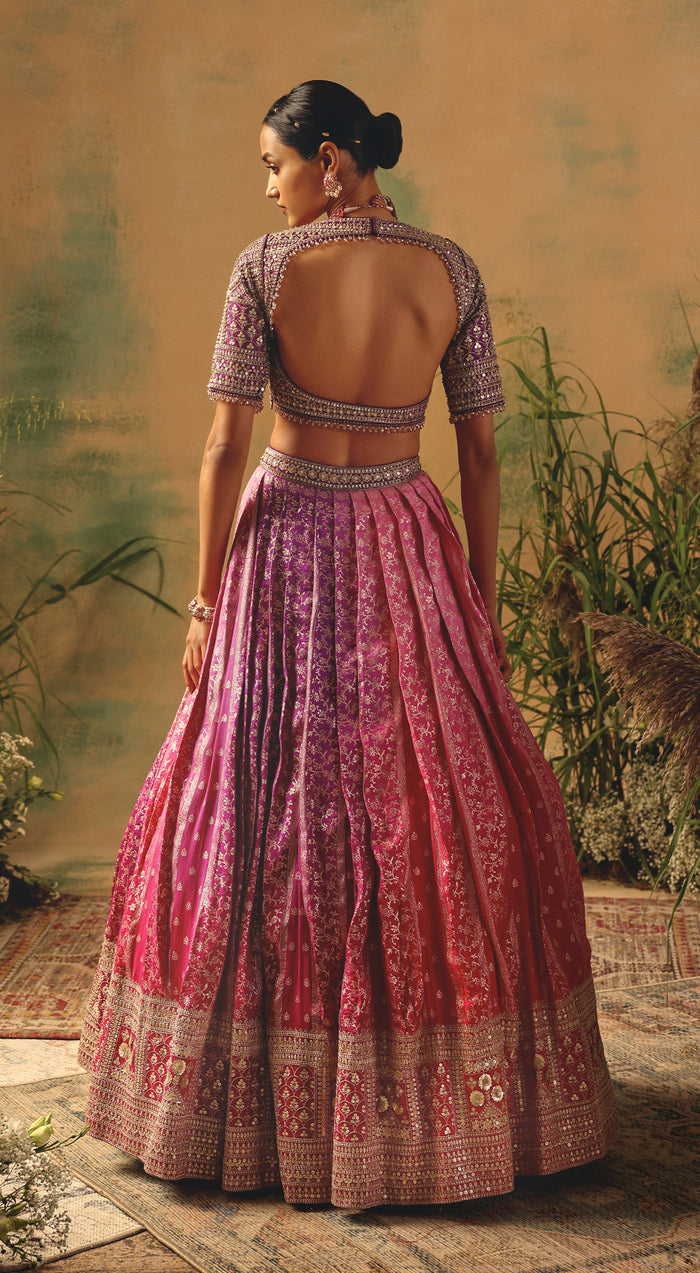 The Wildrose Lehenga