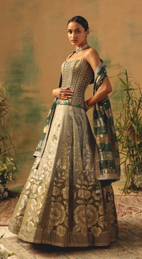 The Sage Bloom Lehenga