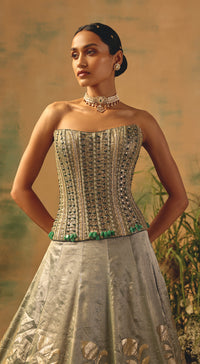 The Sage Bloom Lehenga