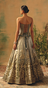 The Sage Bloom Lehenga