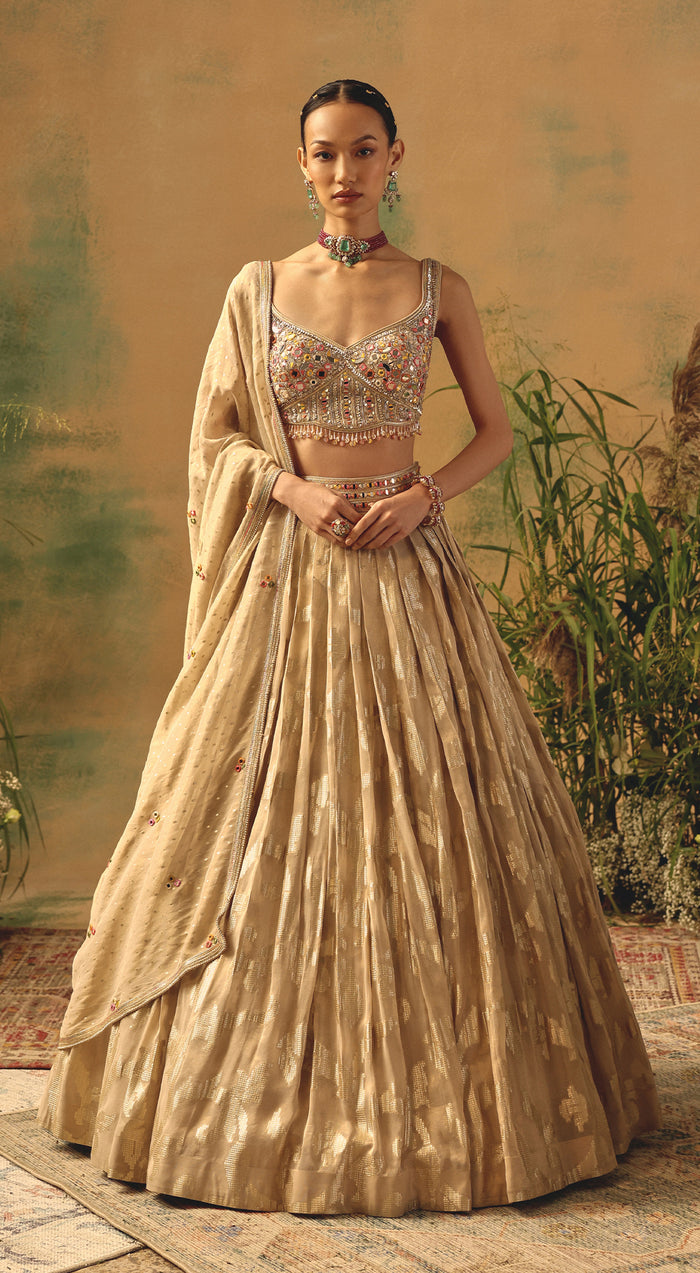 The Blooming Clouds Lehenga