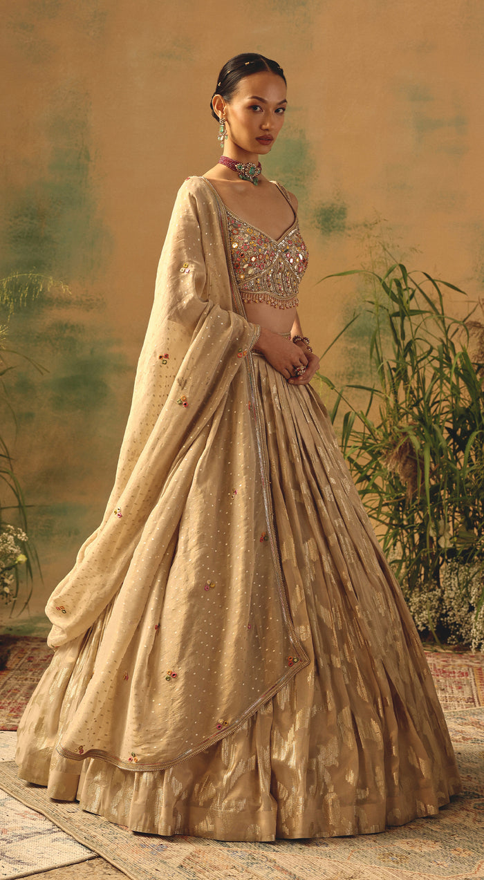 The Blooming Clouds Lehenga
