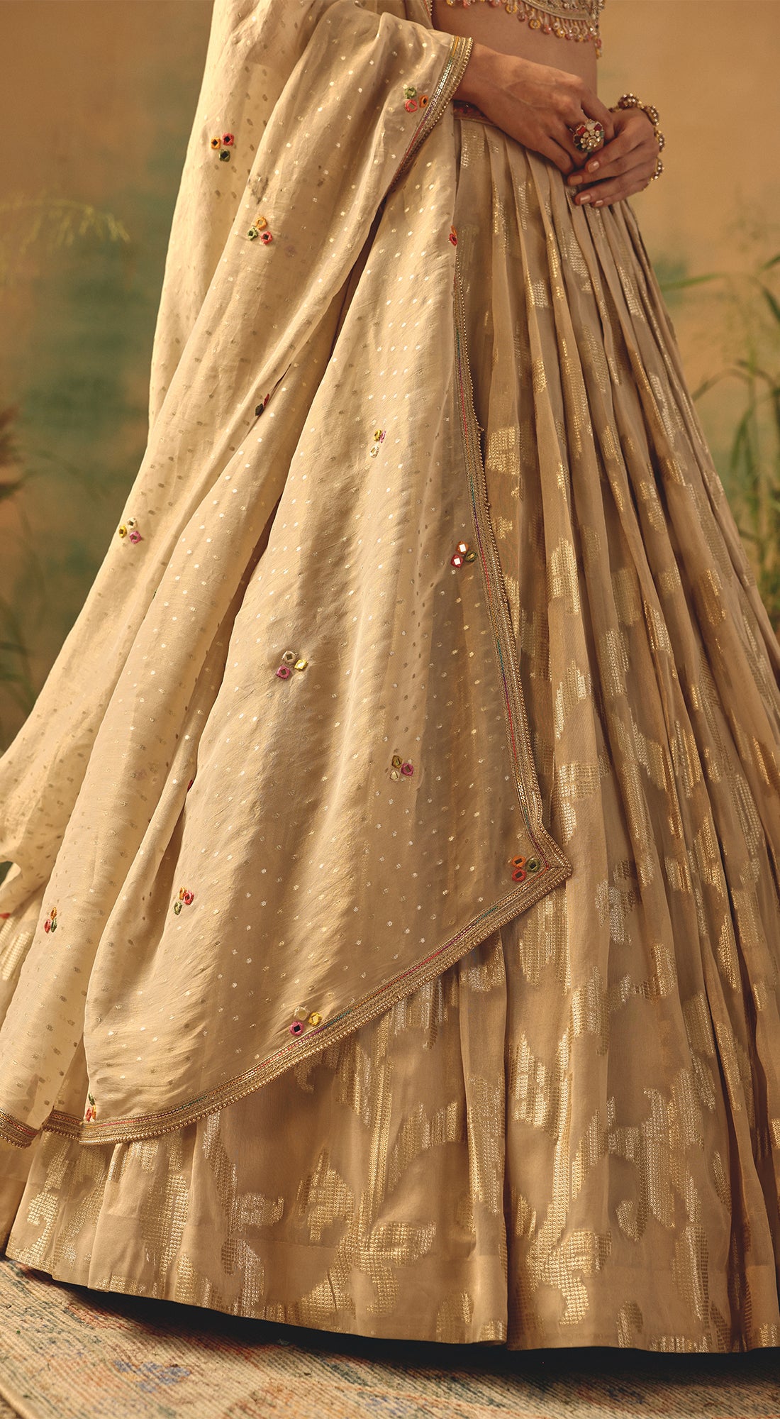 The Blooming Clouds Lehenga