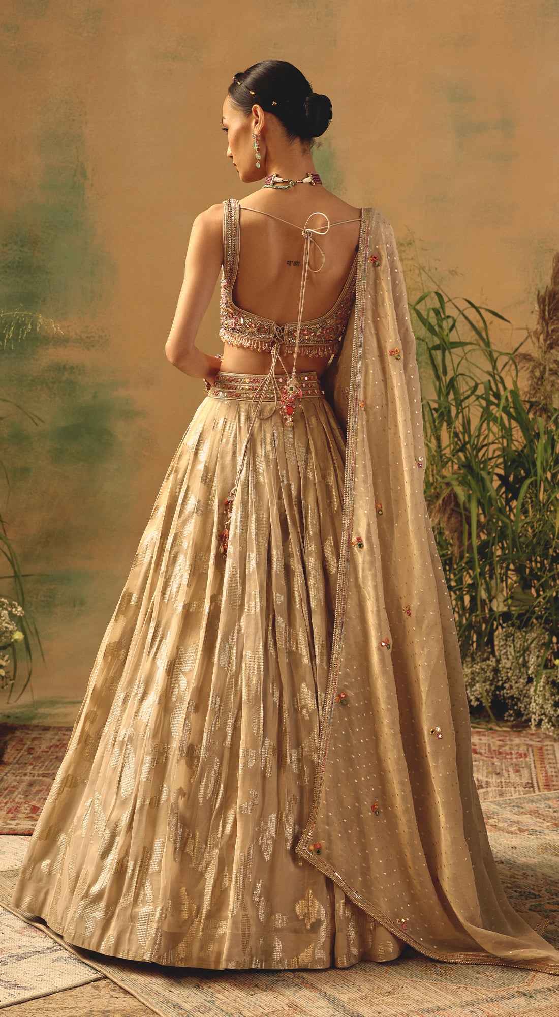 The Blooming Clouds Lehenga