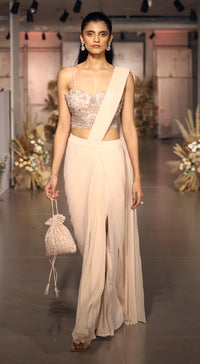 The Celestial Dream Corset Drape Saree