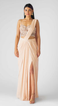 The Celestial Dream Corset Drape Saree