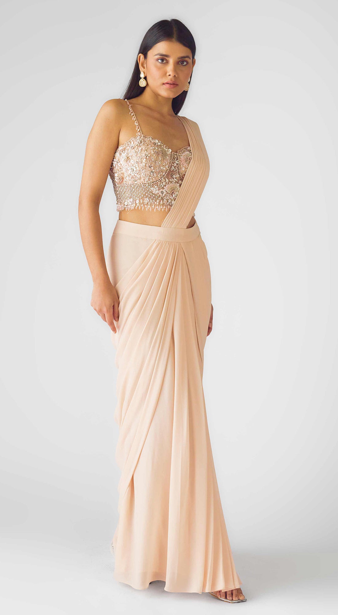 The Celestial Dream Corset Drape Saree