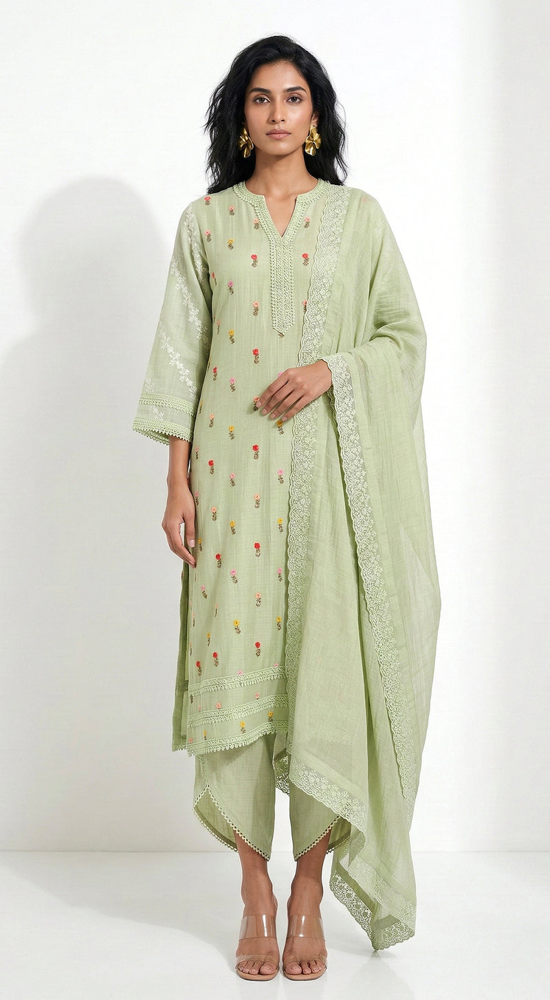 The Enchanted Sage Kurta Set