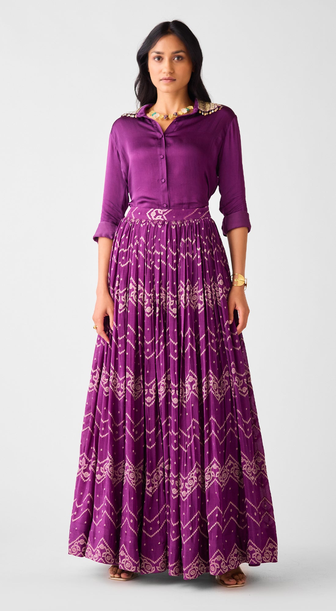 Banarasi skirt dress clearance