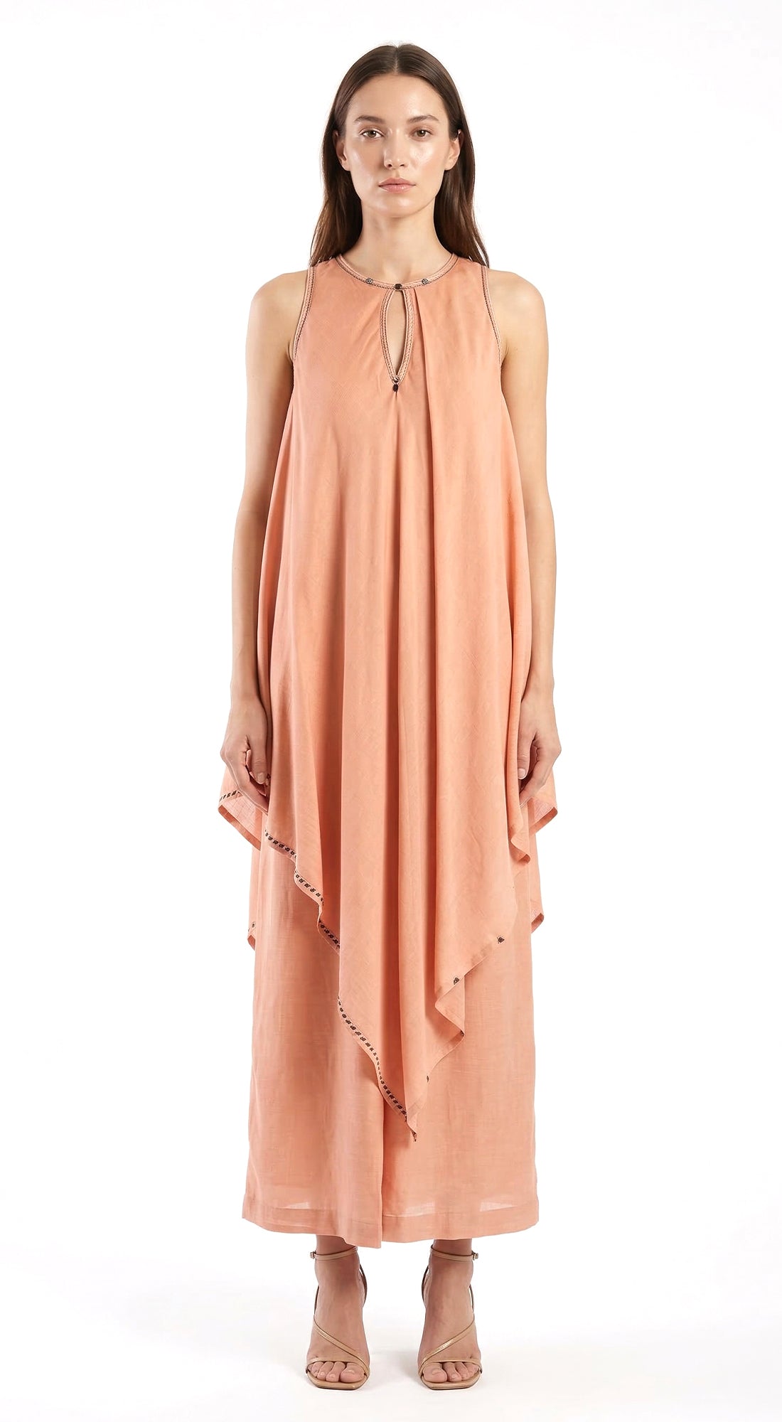Pink Cotton Silk Co-ord Set