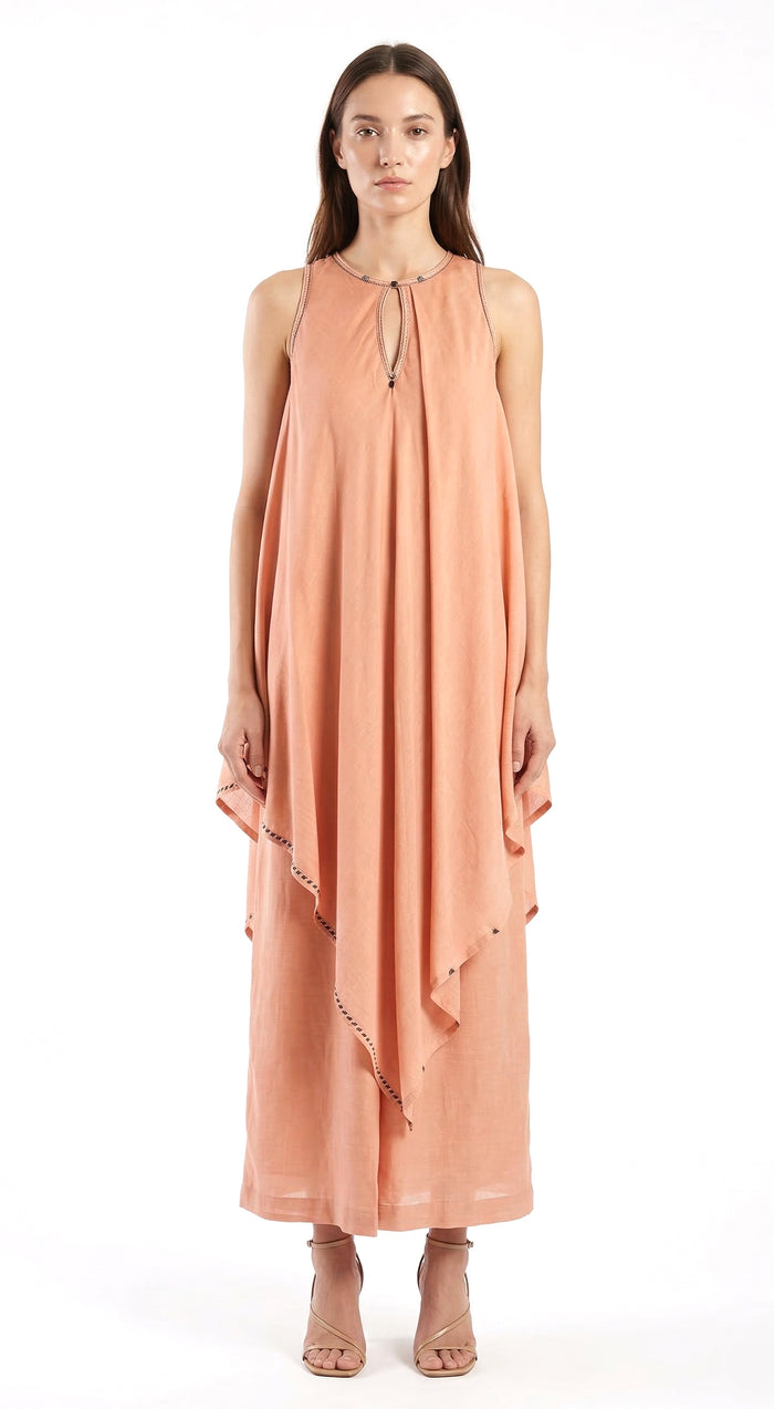 Pink Cotton Silk Co-ord Set