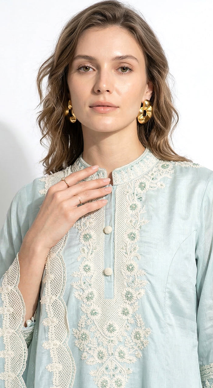 The Crystal Waters Kurta Set