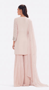 The Mirror Glow Sharara Set