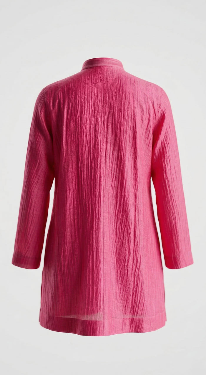 Pink Mul Chanderi Tunic