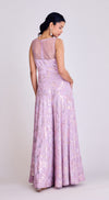 Lilac Sequins Jumpsuit