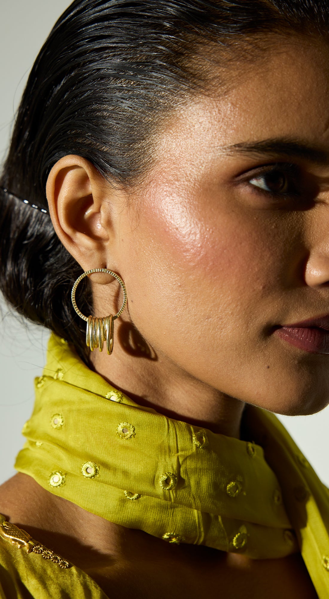 Gold Hoop Earrings