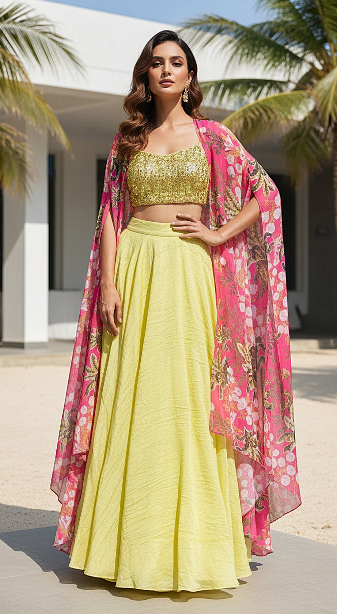 The Citrus Lumiere Vantara Cape Set