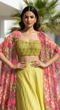 The Citrus Lumiere Vantara Cape Set