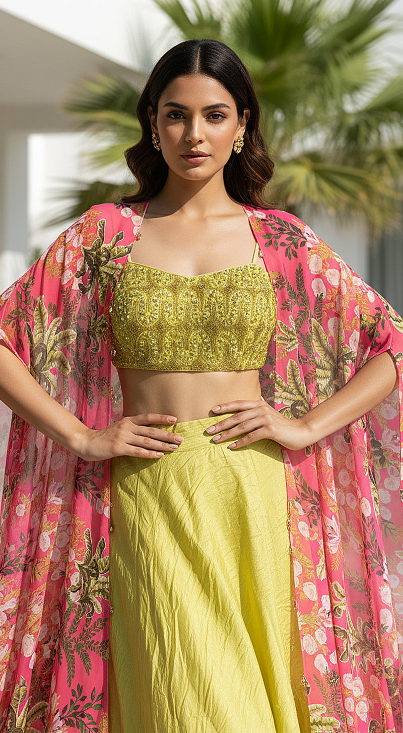 The Citrus Lumiere Vantara Cape Set