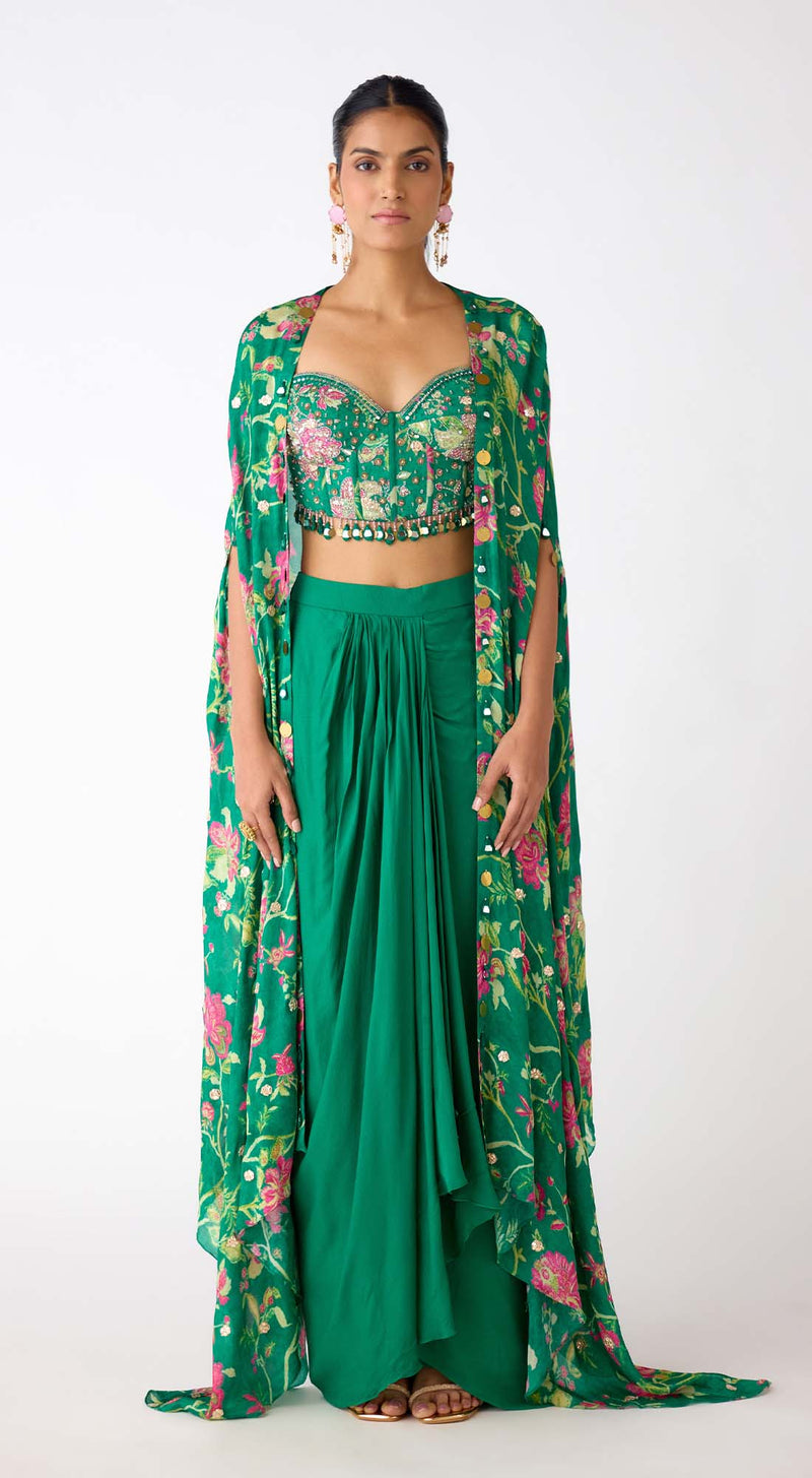 The Enchanted Eden Cape Set