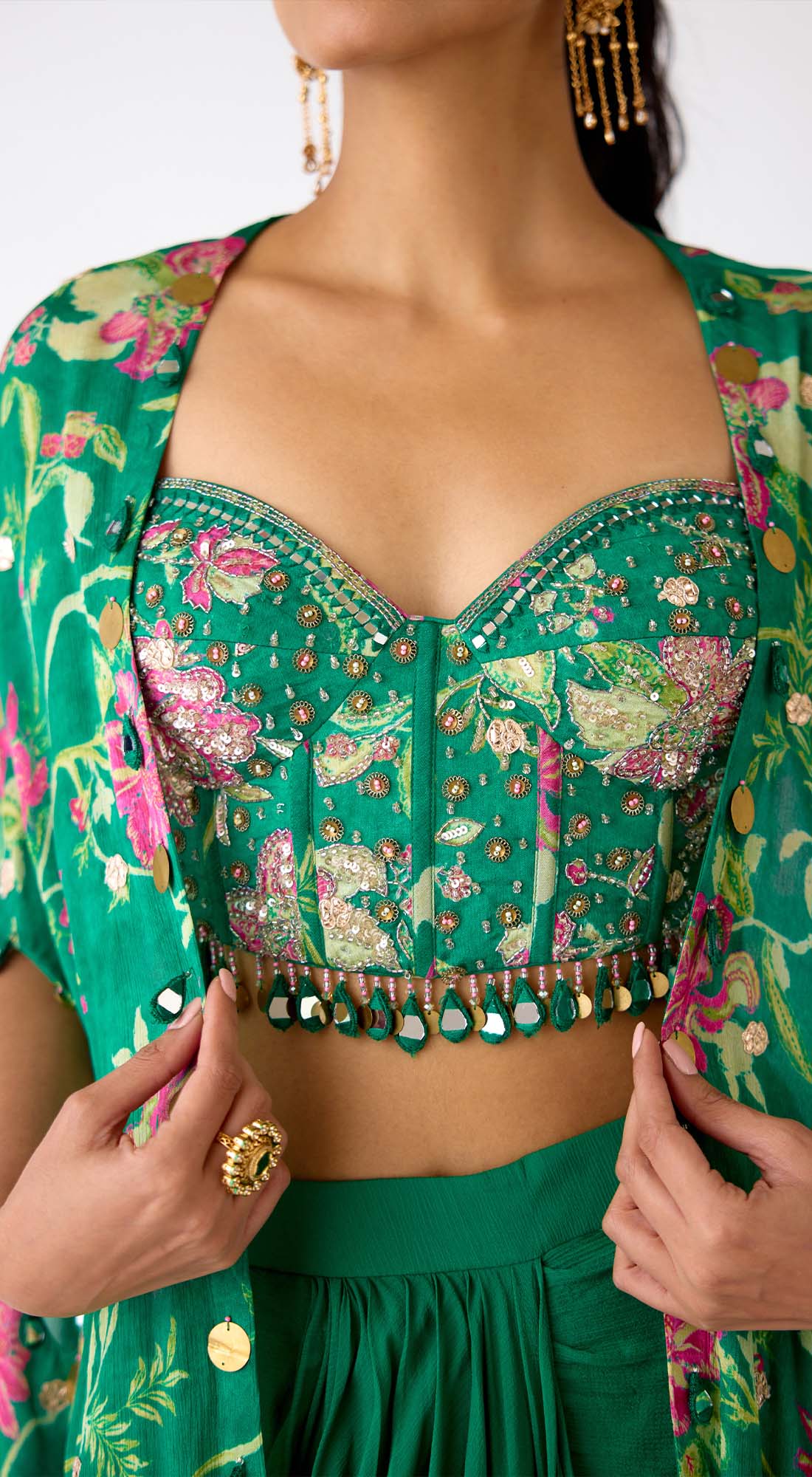 The Enchanted Eden Cape Set