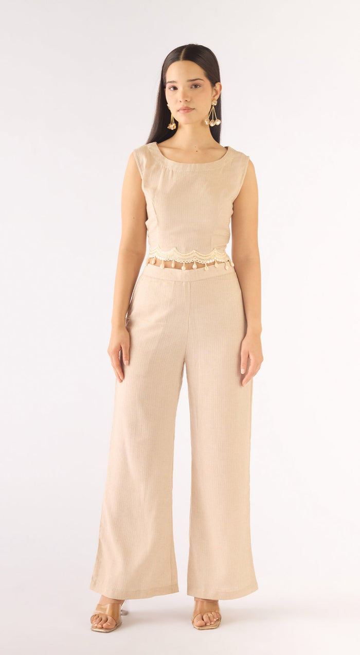 Pink Linen Fusion Set