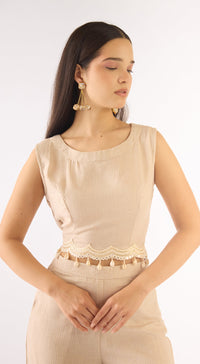 Pink Linen Fusion Set