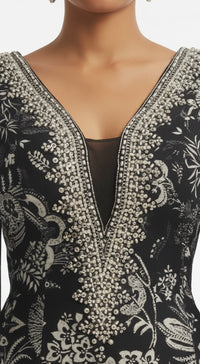 Black Crepe Jumpsuit