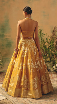 The Embers of Marigold Lehenga