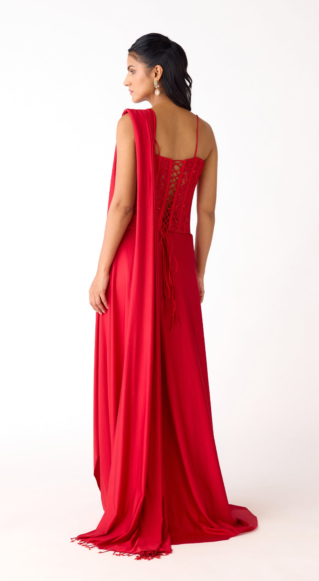 The Rose Allure Chantley Draped Saree